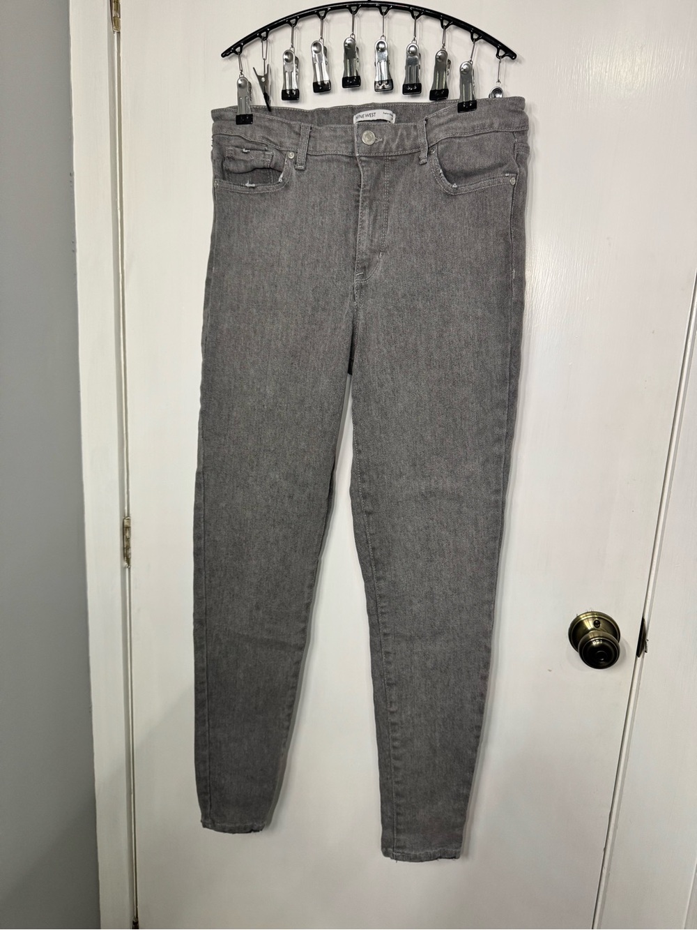 Nine West Women's Grey Skinny Jeans